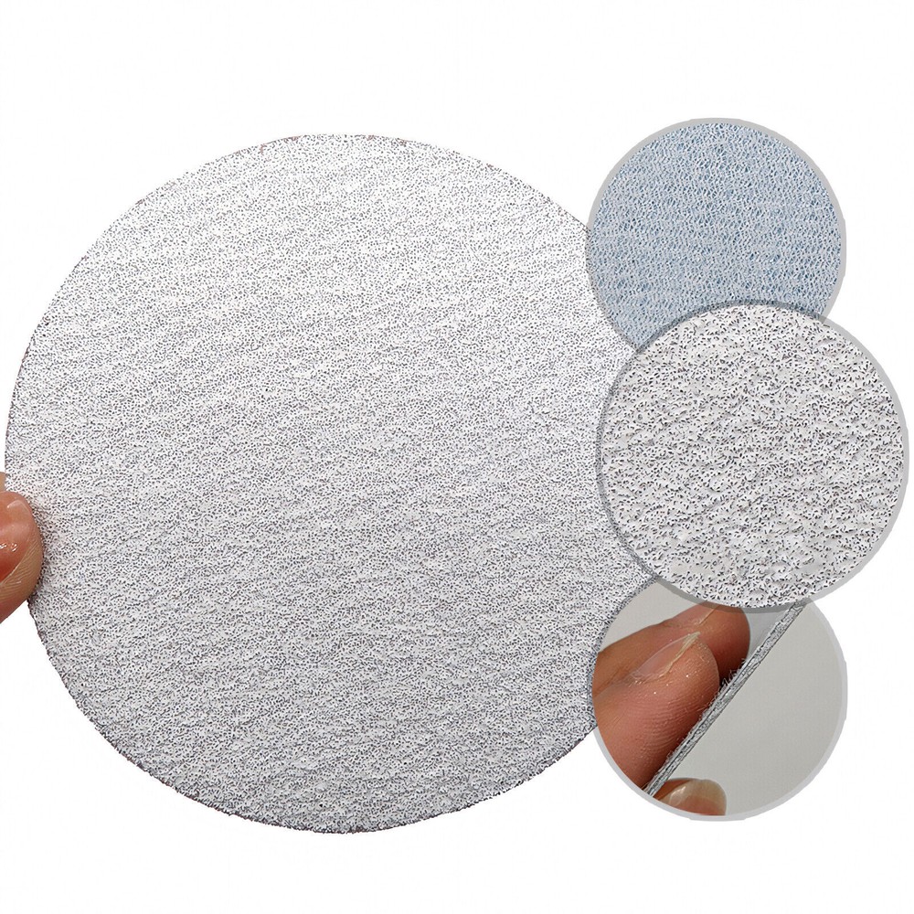 2pcs 100mm eccentric dry sanding discs sanding sheets sandpaper