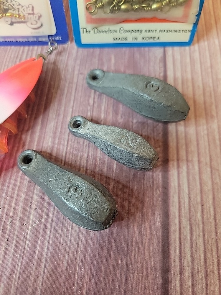 Fishing Accessories Hooks Weights & Swivels