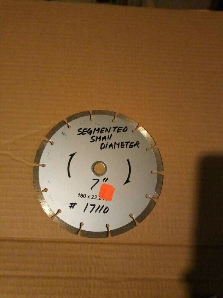 7" Segmented Diamond Blade #17110