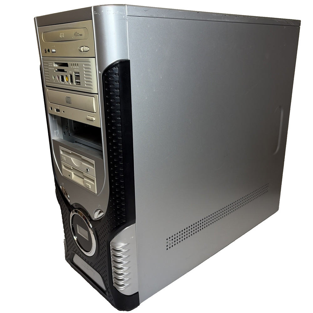 Vintage Raidmax Computer Gigabyte Intel Pentium D Dual Core 3.0 Ghz No HDD/PSU