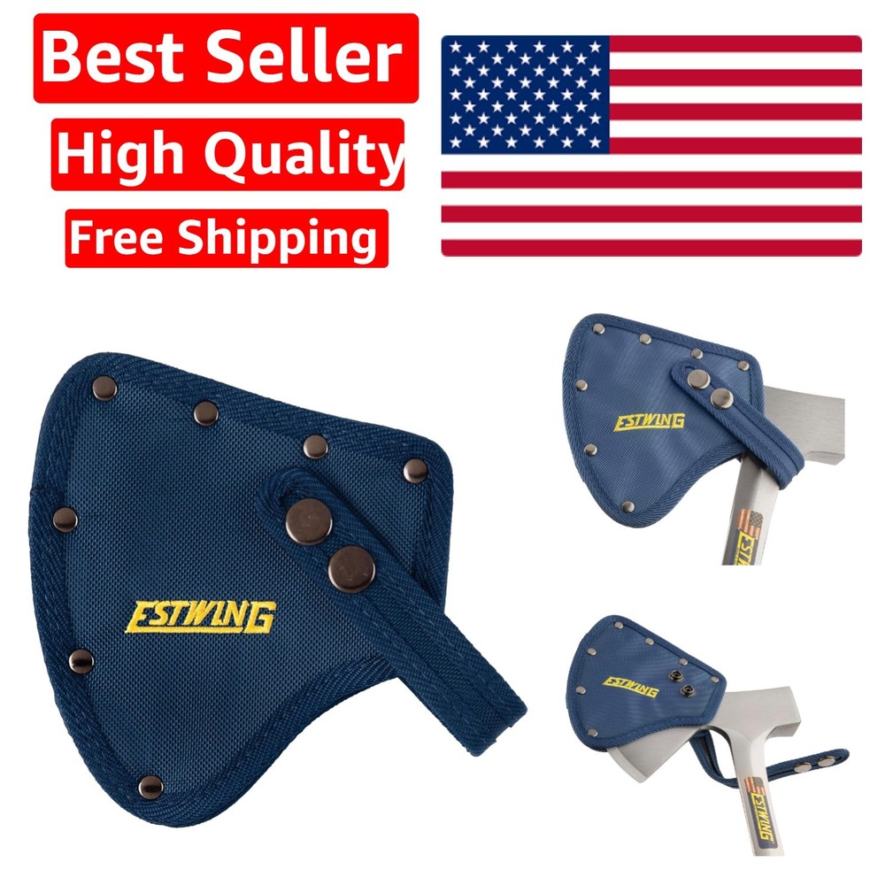 Camper's Axe Sheath in Blue - Durable Ballistic Nylon for E44A & E45A