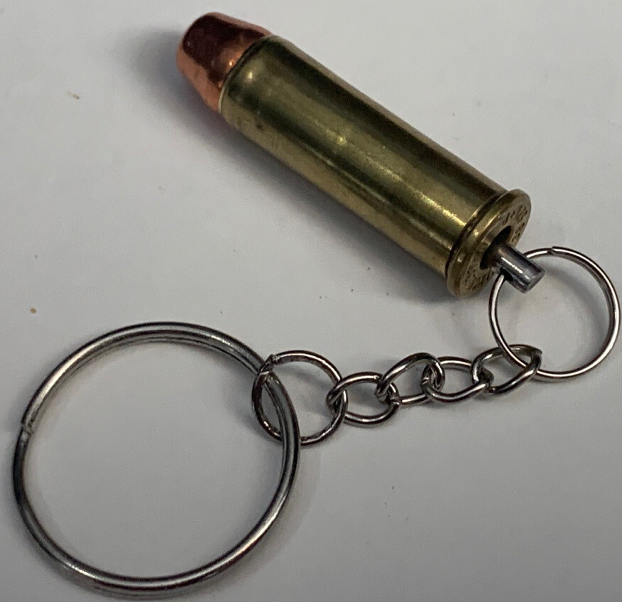 .38 Special Bullet Key Chain / Zipper Pull (Brass)