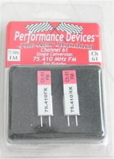 Futaba 75Mhz FM Crystal Set - Channel 61