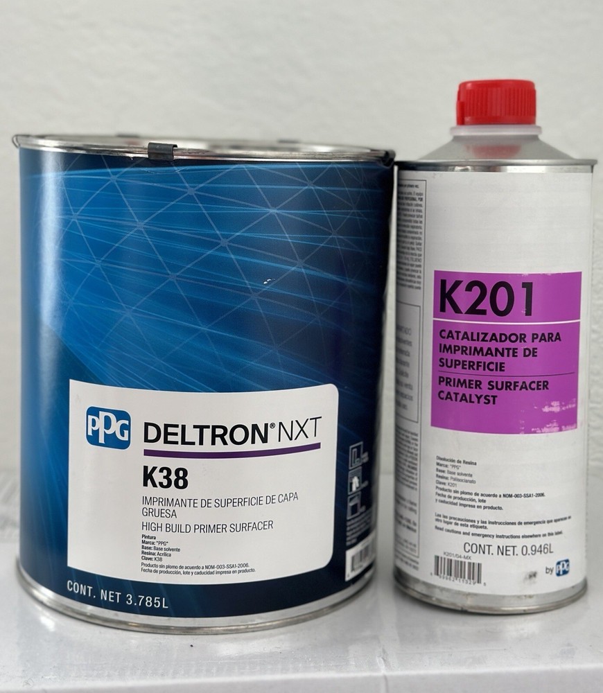 Deltron K38 primer gal, K201 Catalyst quart BUNDLE!!