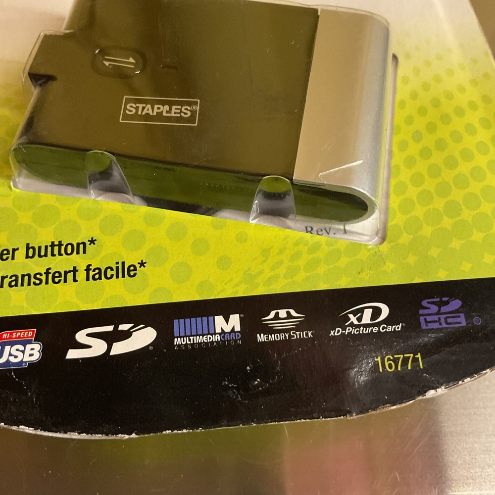 Relay Card Reader/Writer As D/MmC/Memory Stick/XD New In Package