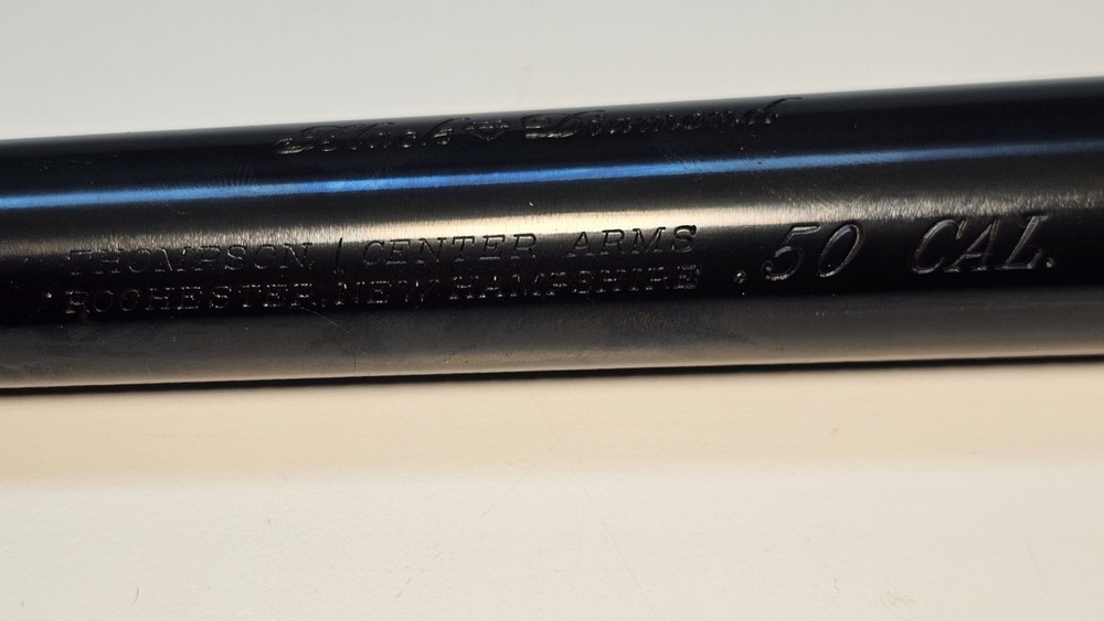 T/C Black Diamond Inline Muzzleloader 23" Barrel Without A Breech Plug (8)