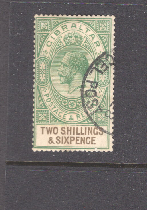 Gibraltar   #87  used