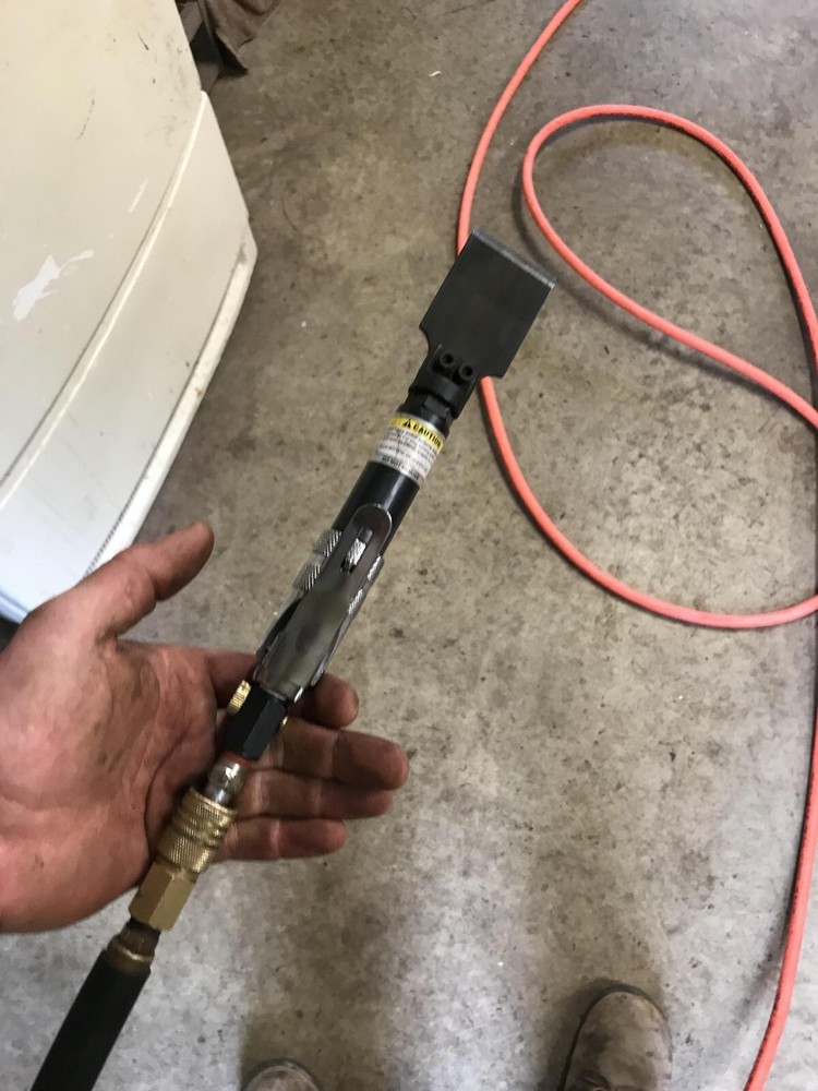 Air Scraper Set - 6 Pc Pneumatic Kit - Regulator - Remove Gasket Paint Rust Glue