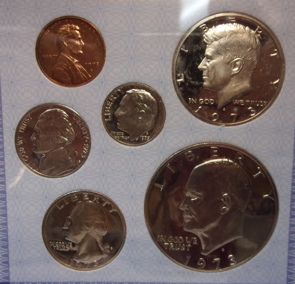 1973-s Proof Set Graded By Aacgs