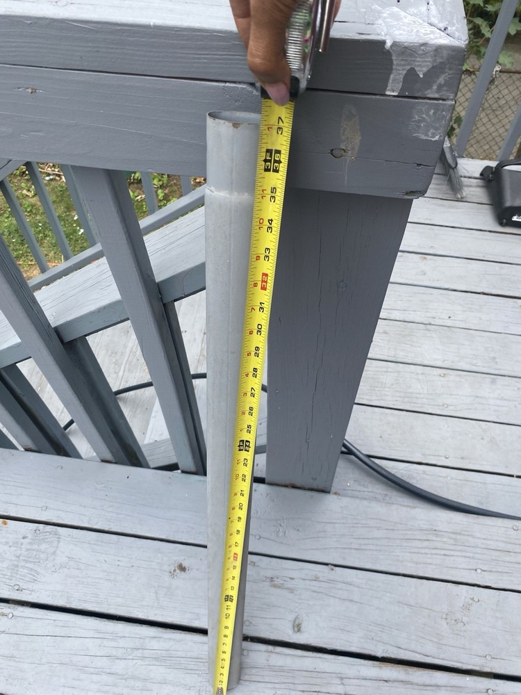 37”  Vertical Leg For Summer Waves Round Pool