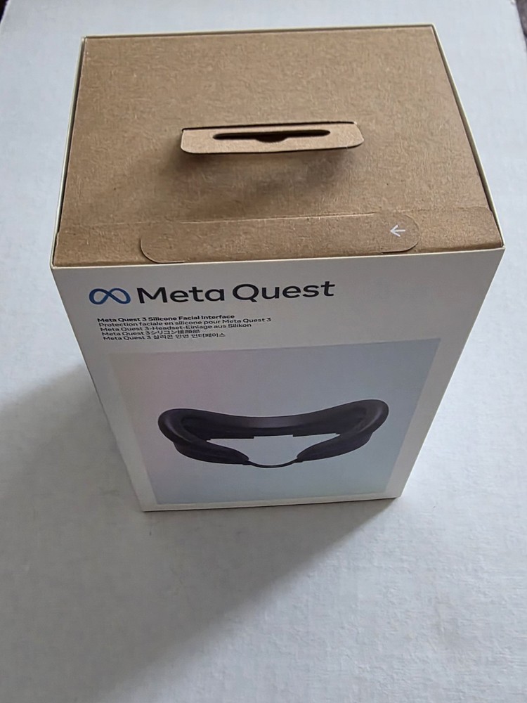 Genuine Meta Quest 3 Silicone Facial Interface - Face Cover Interface Cushion