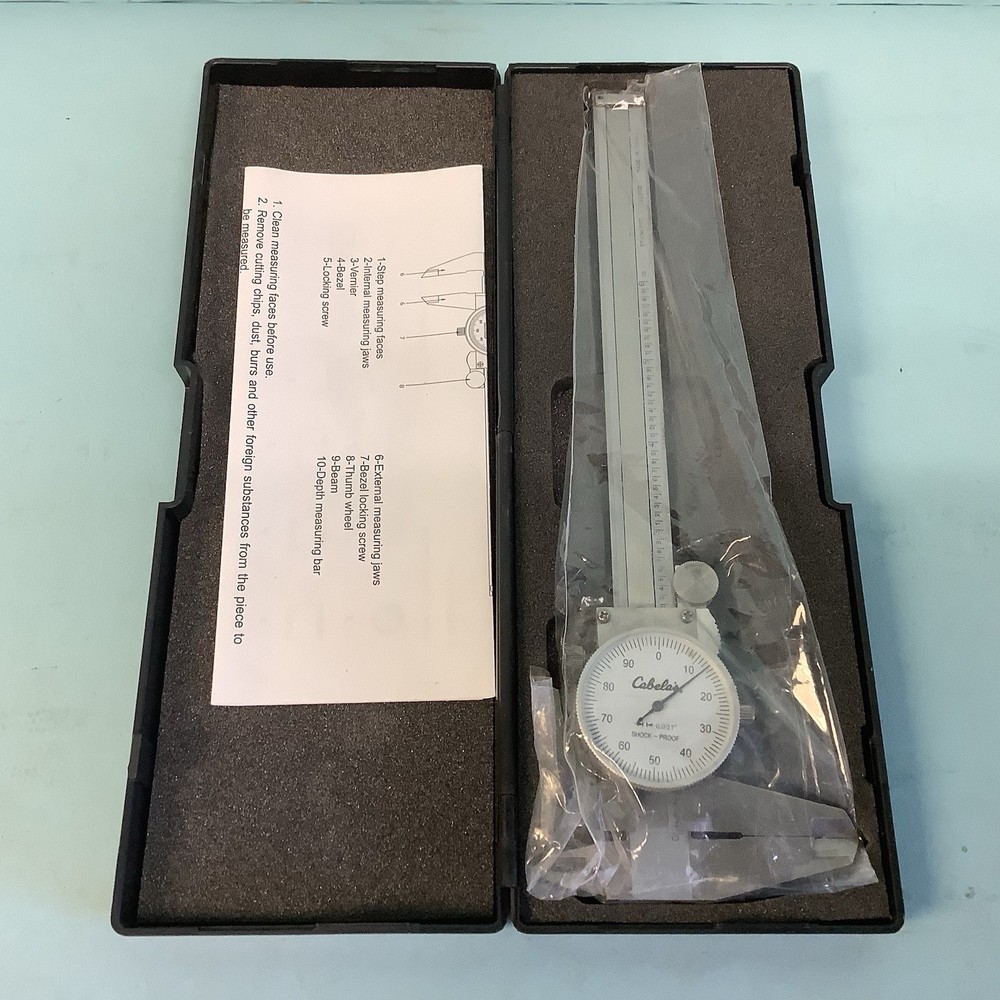 Cabela’s 6” Dial Caliper in Case
