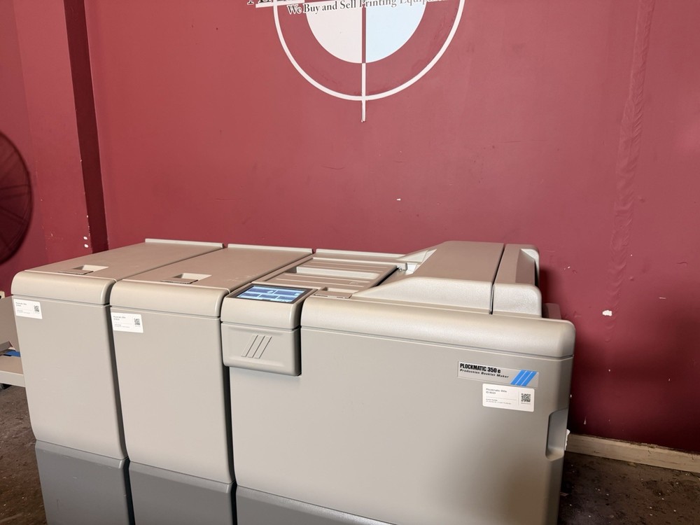 Low Meter 209k Plockmatic 350e Bookletmaker !Video!