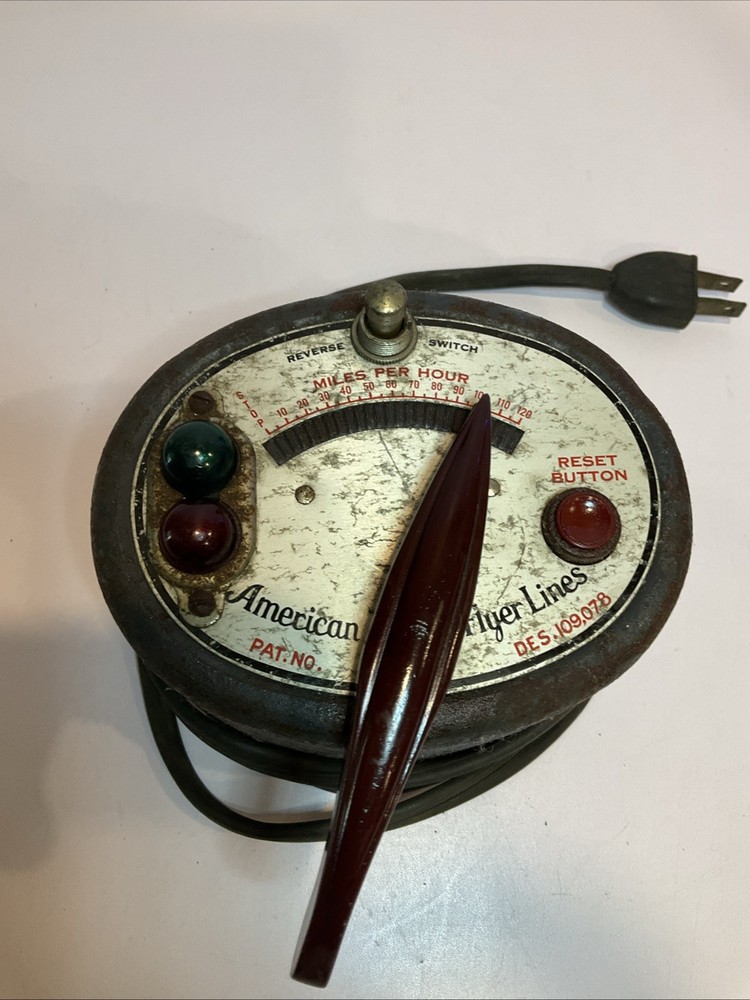 Vintage American Flyer Lines Train Transformer Controller Power Tested