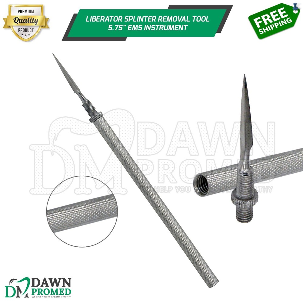 Liberator Splinter Removal Tool 5.75" Small & Large Splinters EMS Inst German Gr