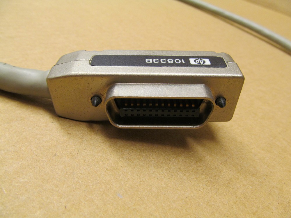 1 HP 10833B GPIB CABLE METAL CONNECTORS