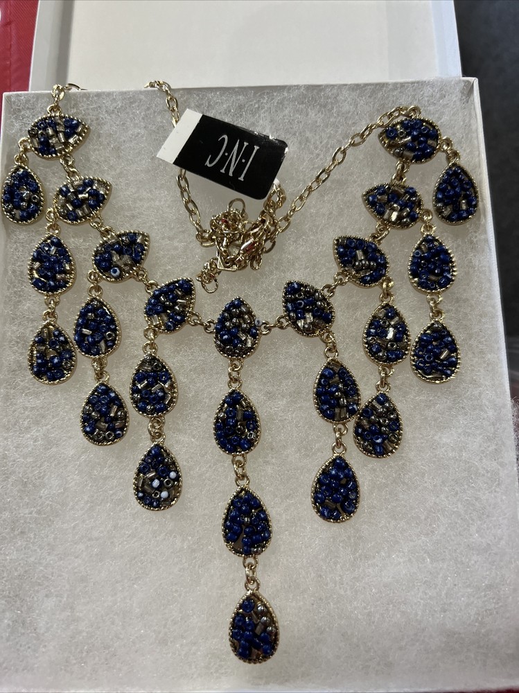 inc neclace beaded 18 inch stunning