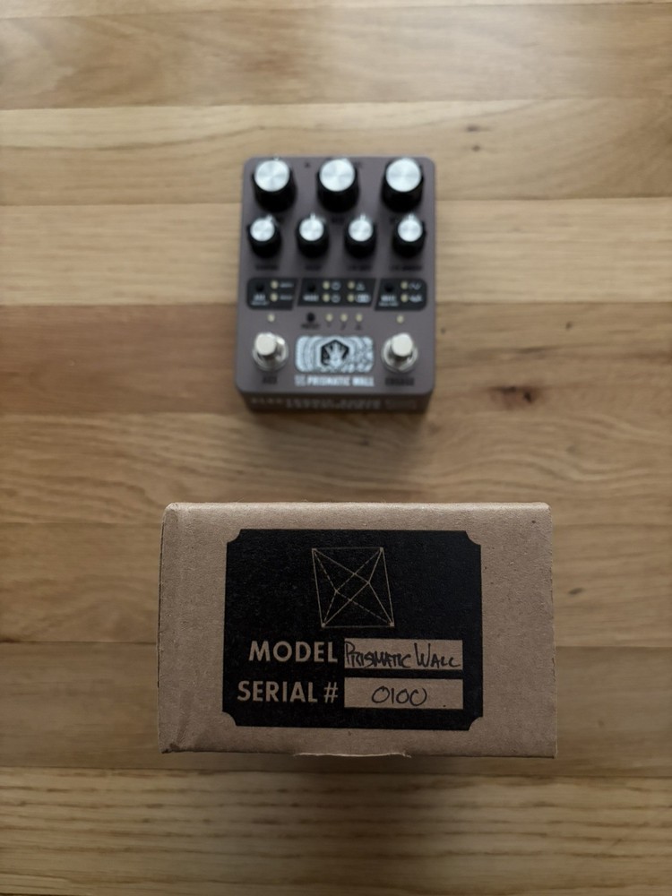 Electronic Audio Experiments Prismatic Wall - Effects Pedal - serial no. 0100!