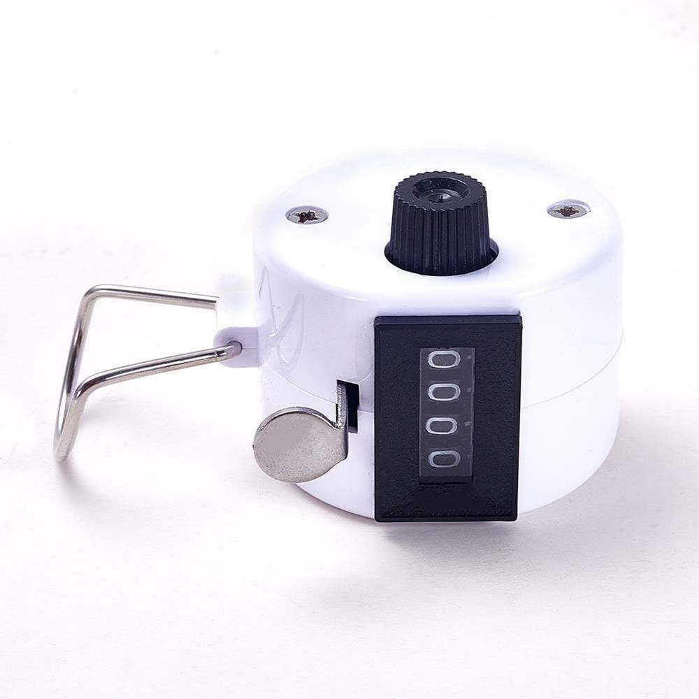 Hand tally counter 4 digit number clicker