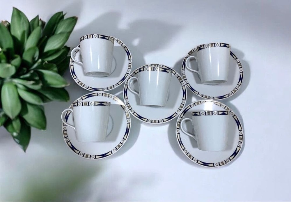 Givenchy Yamaka Cup Saucer 5 Set
