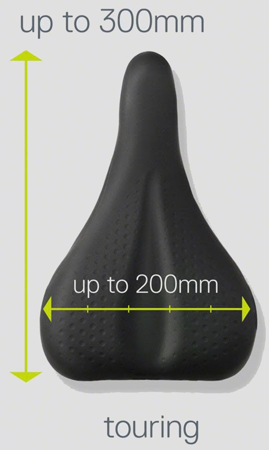 Delta HexAir Saddle Cover - Touring, Black