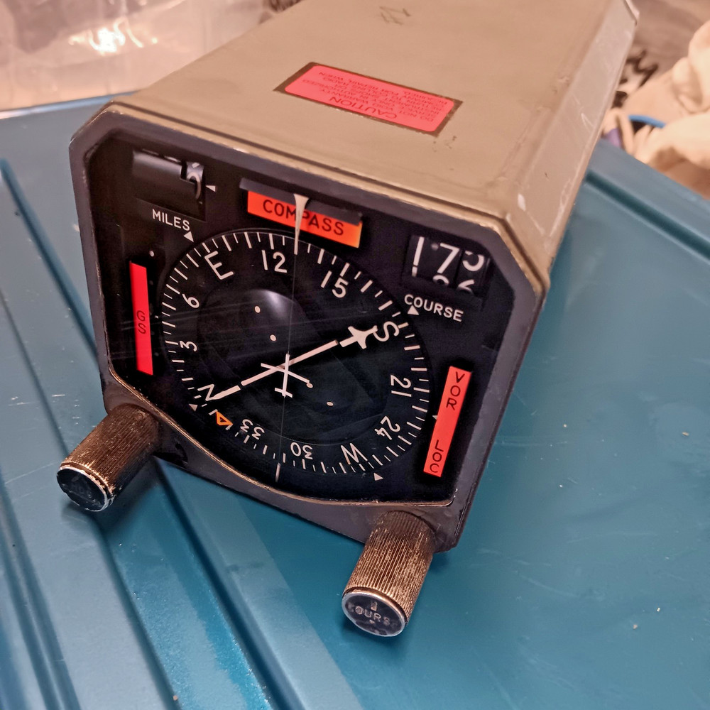 COLLINS COURSE INDICATOR 331A-6A, 522-2782, FREE SHIPPING