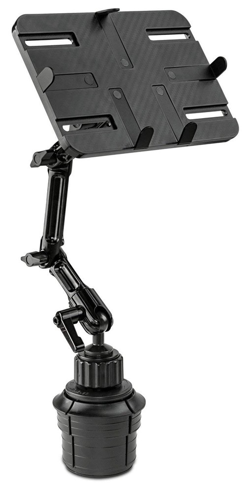 Heavy Duty Tablet Mount for Car Cup Holder Universal ELD Compliance Solution