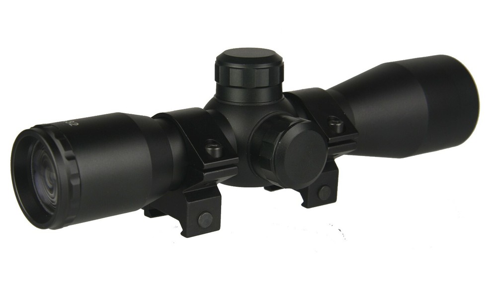 4X32 Compact Archery Crossbow Multi Range Reticle Scope Come with Ring New Other