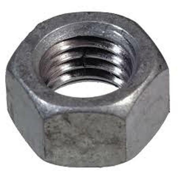 1/4-20 Hot Dipped Galvanized Finish Hex Nut (100)