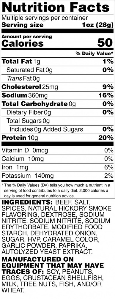 Homemade Hickory Smoked Beef Jerky