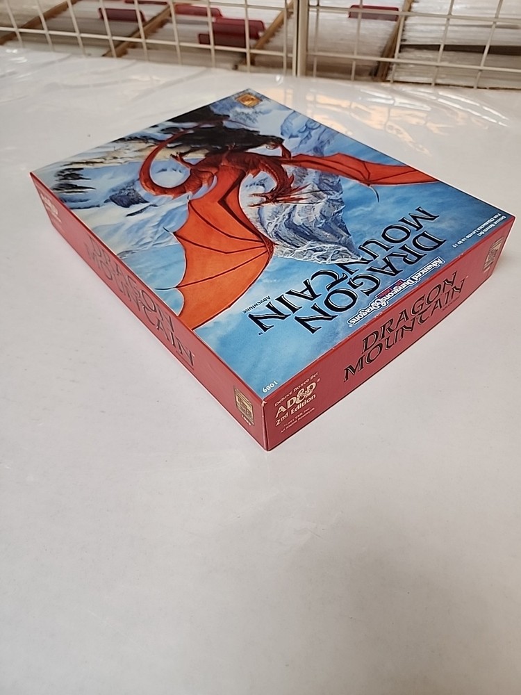 1993 TSR Advanced D&D Dragon Mountain Complete Beautiful
