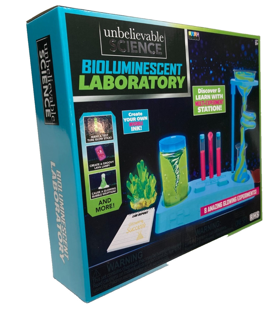 Unbelievable Science Bioluminescent Laboratory RMS Glowing Experiments