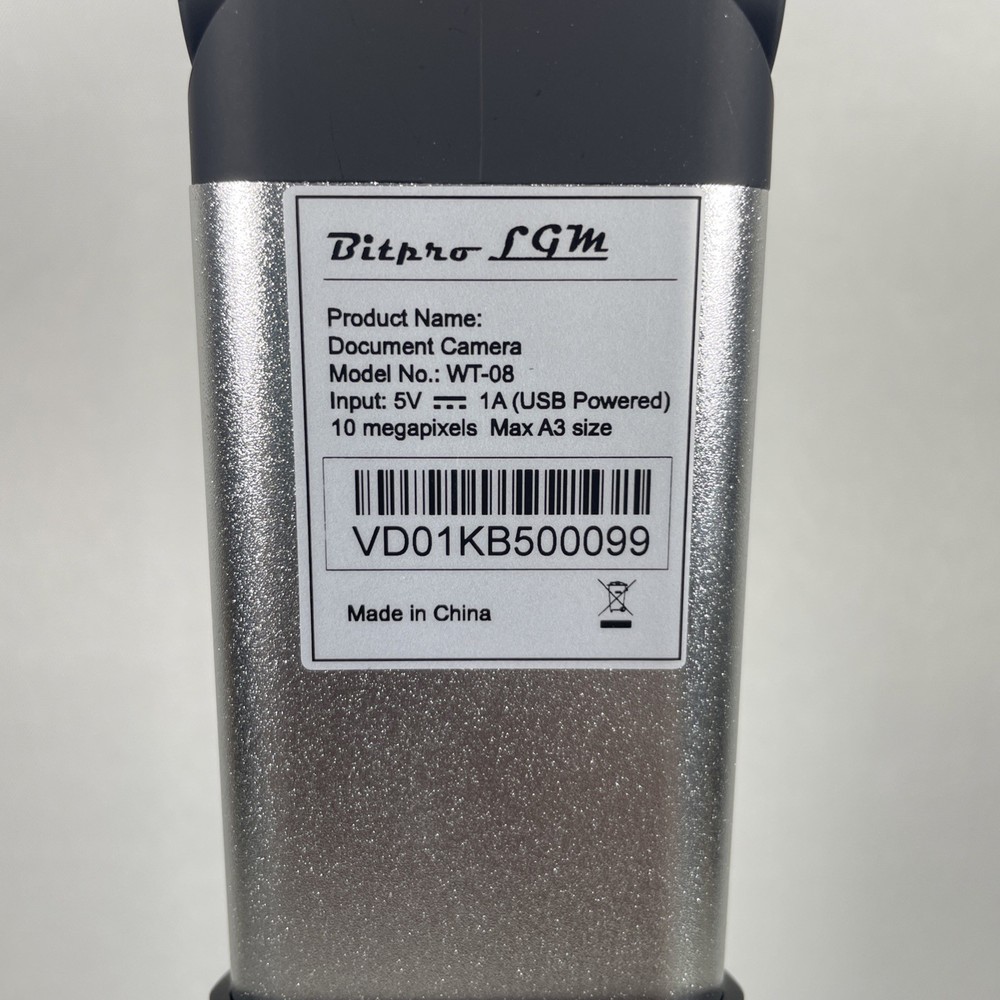 Document Camera Scanner,10MP CMOS,Visual Presenter Max A3 Size,OCR Technolog...