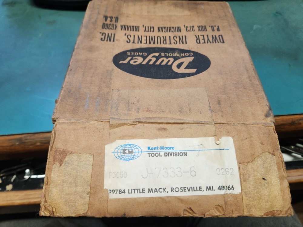 Dwyer Slack Tube Manometer