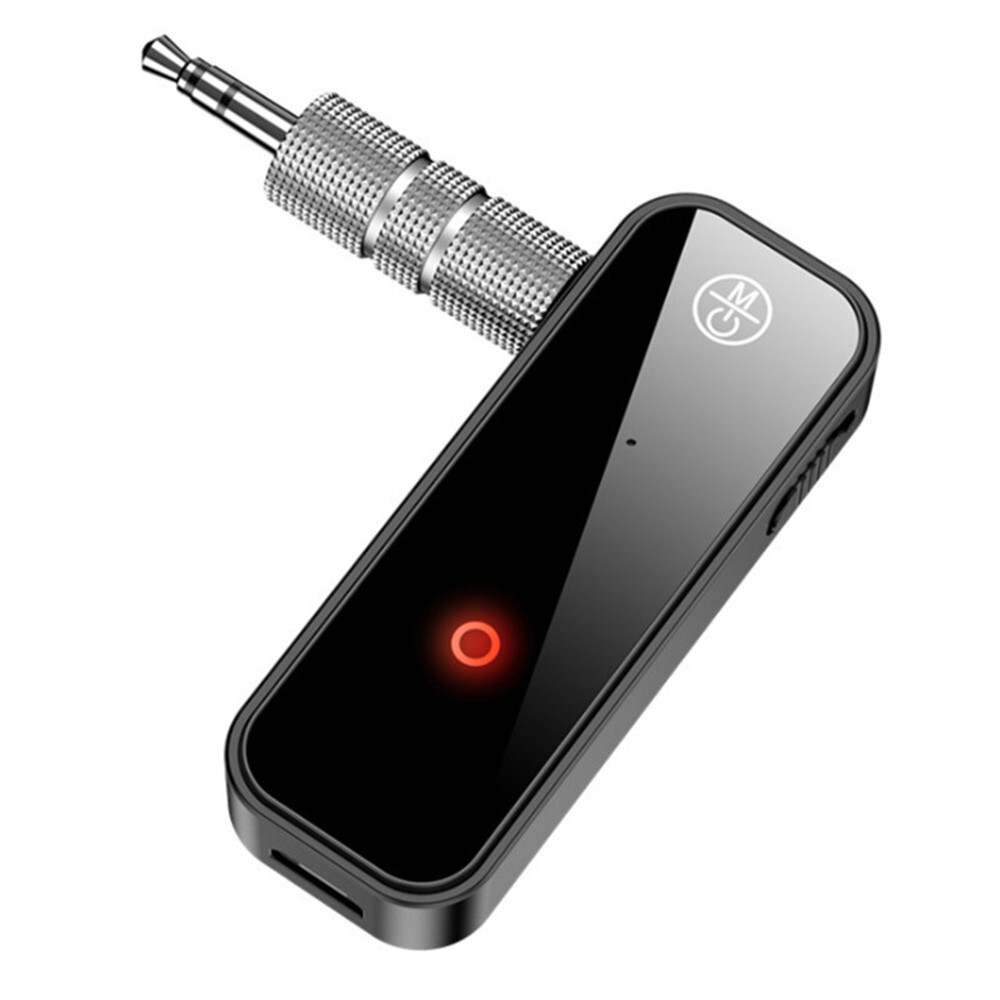 2in Wireless Bluetooth 5.0 Transmitter Receiver Audio Adapter 3.5mm Aux For Car