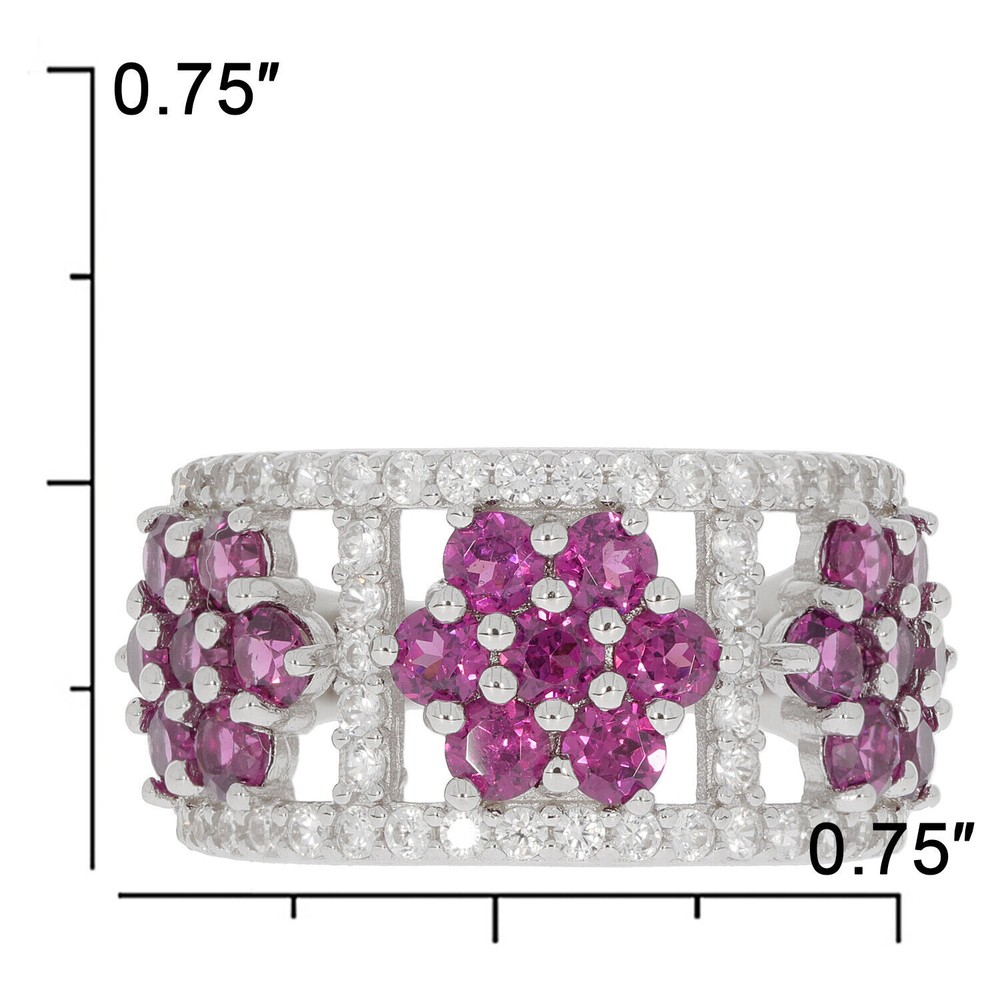 Sterling Silver Semi Mount Ring Setting Round RD 3x3mm D-PJC2844R