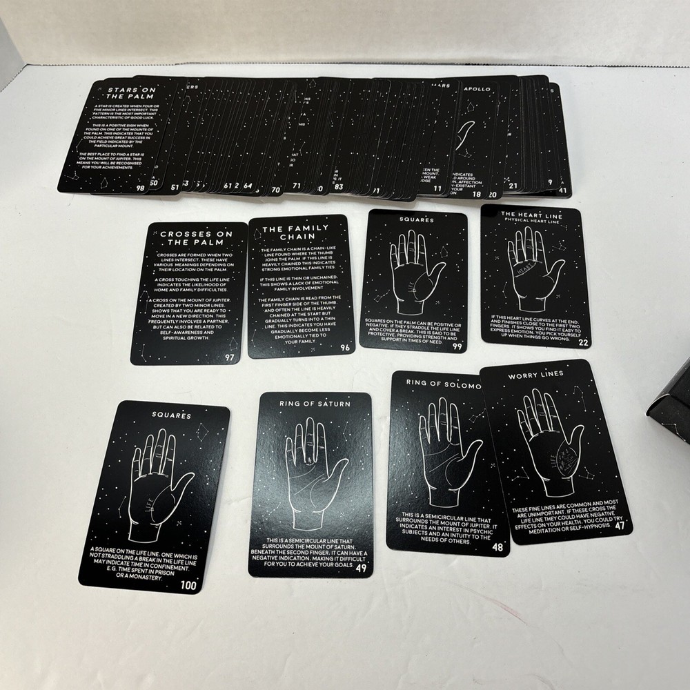 Palm Reading Cards By Gift Republic 2019 GR700016