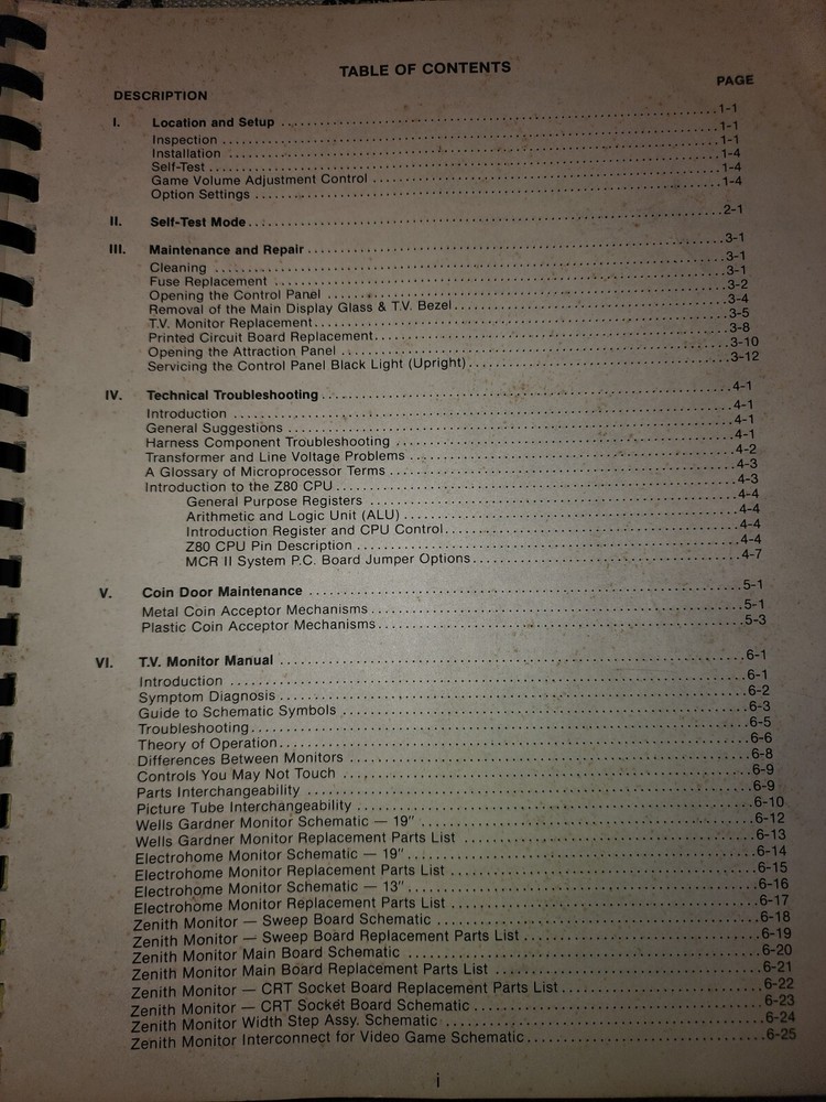 Demolition Derby & MCR 2 Manuals BALLY Arcade