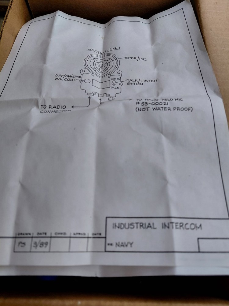 ATKINSON DYNAMICS Model AD26Z Industrial Intercom
