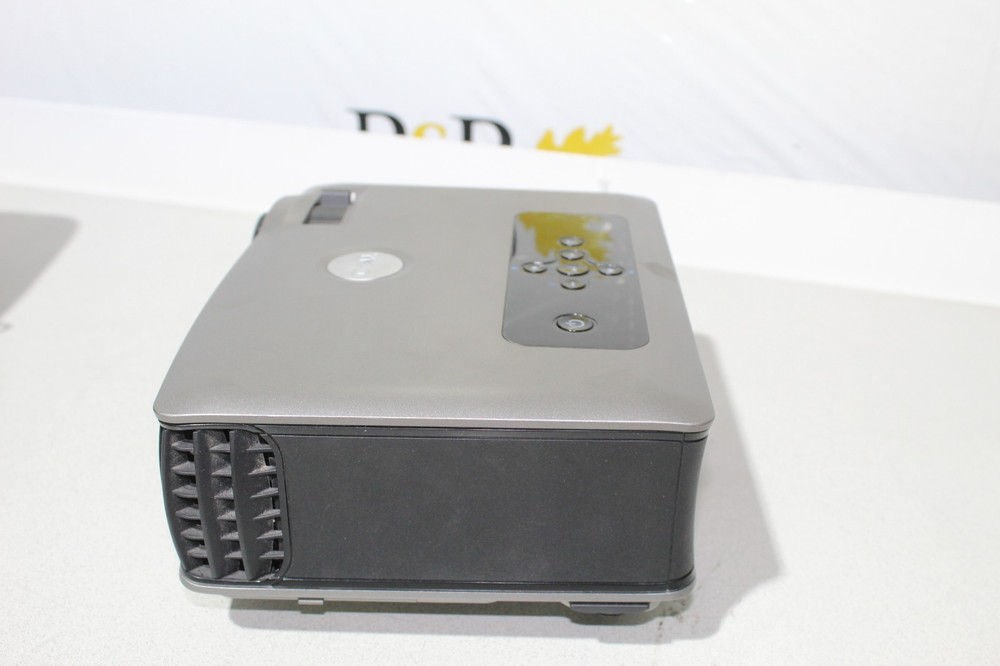 Dell 2400MP Projector With Case And Remote Tested Works
