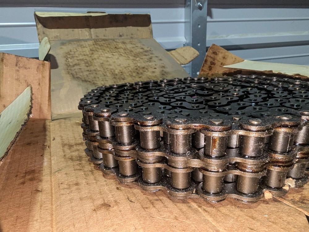 Morse 127729 Standard Riveted Double Roller Chain / 60-2R / 104" / PARTIAL
