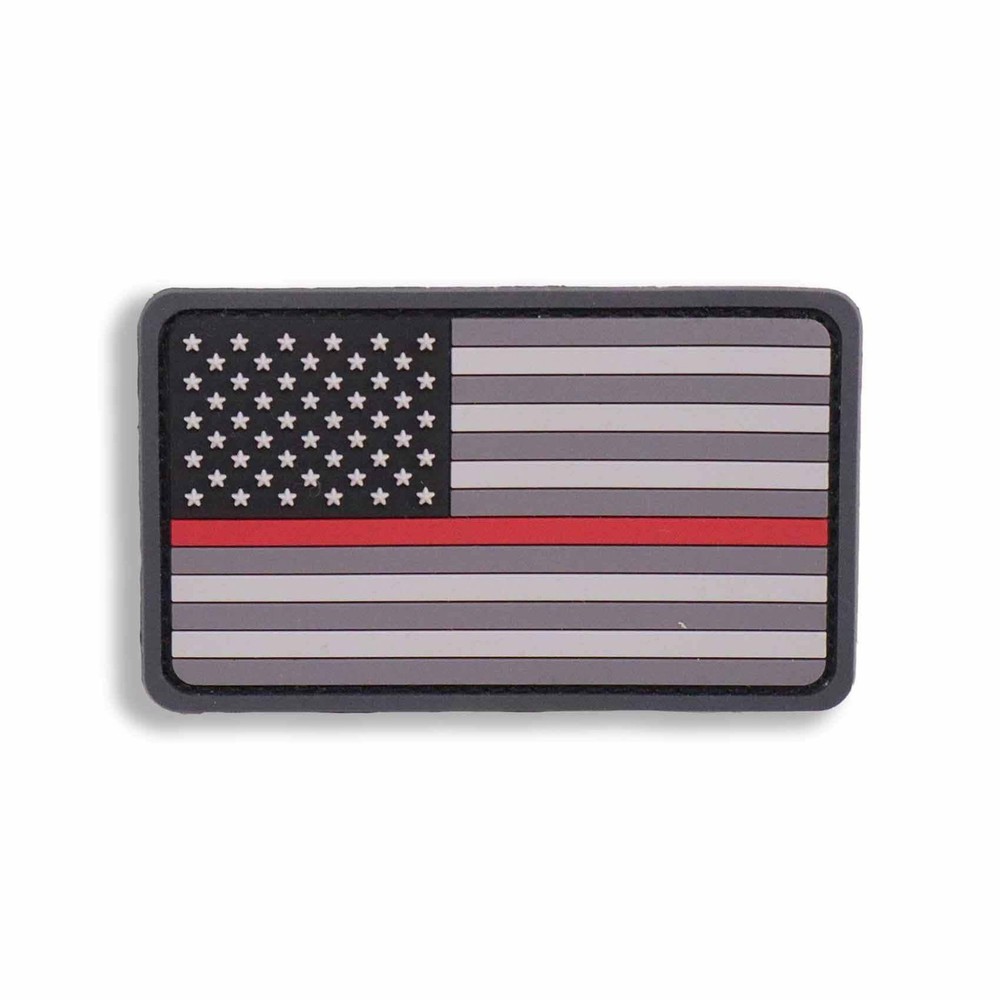 Mil-Spec Monkey PVC Thin Red Line US Flag