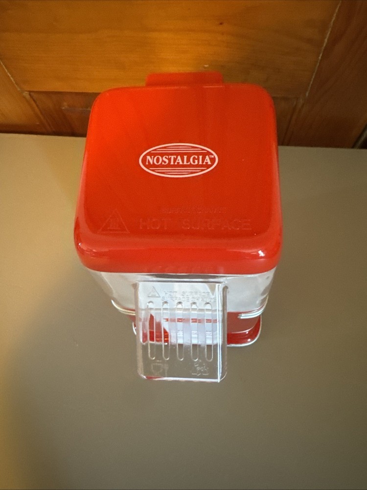 Nostalgia Coca Cola Popcorn Maker. Red Never Used