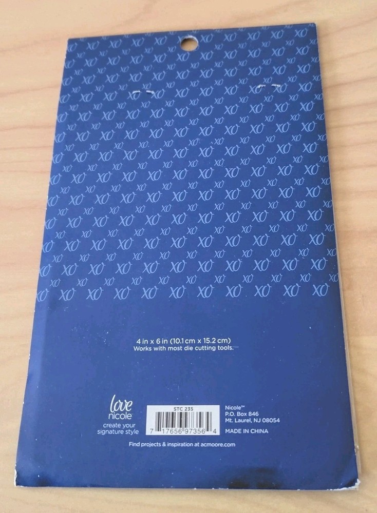 Music Notes Embossing Folder Love Nicole New