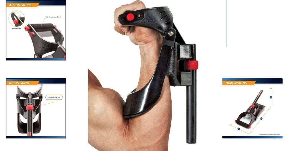Portable Wrist and Forearm Strength Trainer – Optimal for Strength Development
