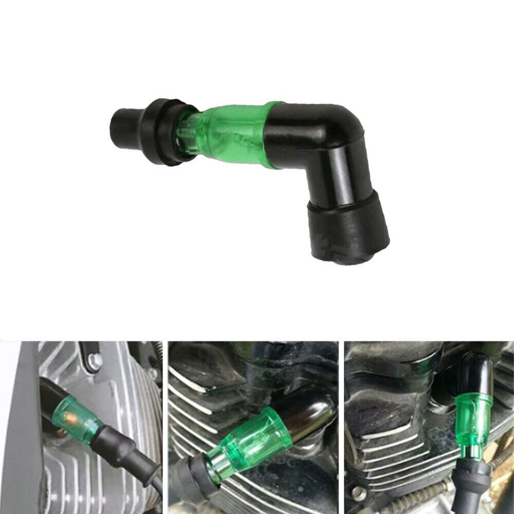 Universal Motorcycle Flash Spark Plug Cap Ignition High Pressure Cap Accessories