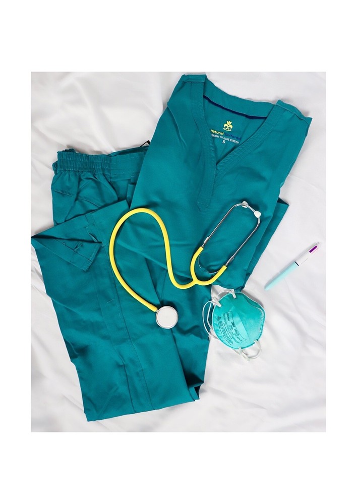 scrub sets women stretch