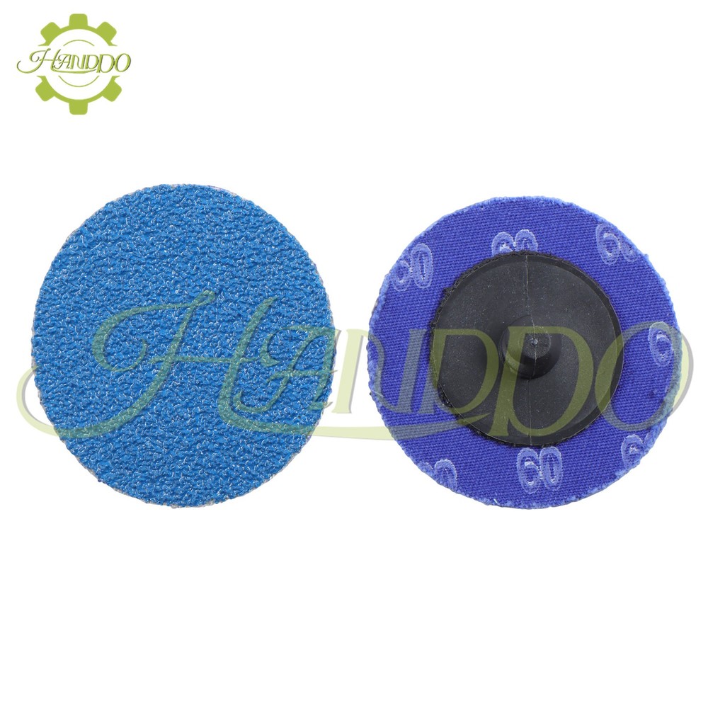 136PC 2" Roll Lock Sanding Discs Die Grinder Quick Change Disc Set W/ 1/4 Holder