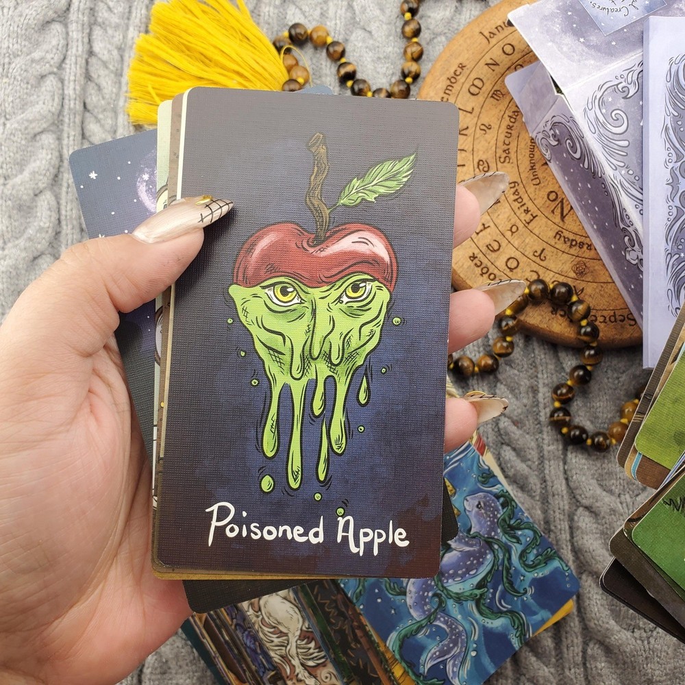 Magical Creatures Tarot by WilderHeartsStudio 78 Card Tarot Deck USED