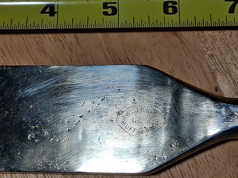 Restored L.&I.J. White 1 3/4" Socket Firmer Chisel